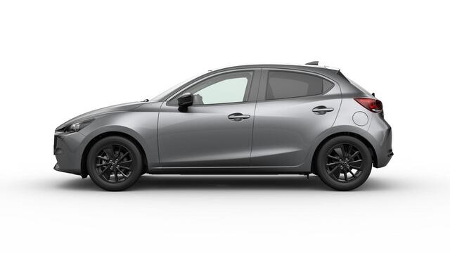 Mazda 2 e-Skyactiv G 90 6MT Homura | 16-inch lichtmetalen velgen, Black | 8-inch LCD touchscreen kleurenscherm | Achteruitrijcamera