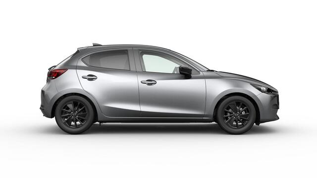 Mazda 2 e-Skyactiv G 90 6MT Homura | 16-inch lichtmetalen velgen, Black | 8-inch LCD touchscreen kleurenscherm | Achteruitrijcamera