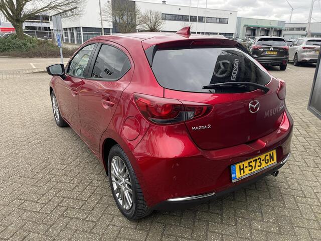 Mazda 2 1.5 Skyactiv-G Luxury , Navi, Apple Carplay, Cruise, PDC, Camera, LKA, HUD, Airco, Stoelverwarming, Stuurverwarming, LMV 16 Inch