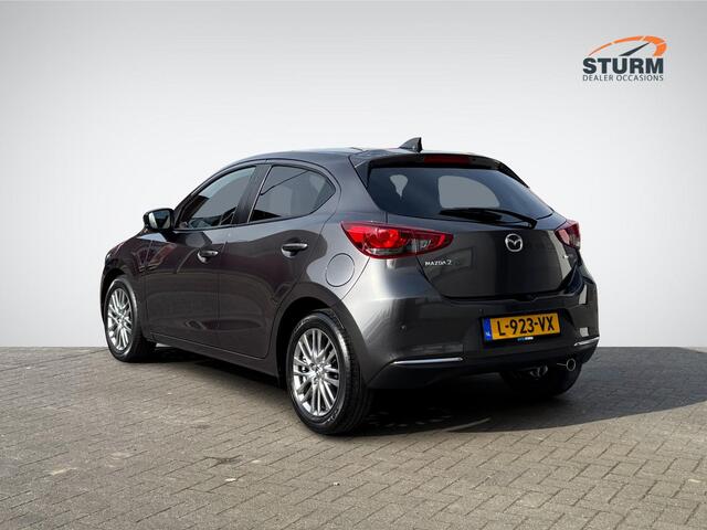 Mazda 2 1.5 Skyactiv-G Signature | Navigatie | 360° Camera | Head-Up Display | Stuur- + Stoelverwarming | LED Koplampen | Apple Carplay/Android Auto | Rijklaarprijs!