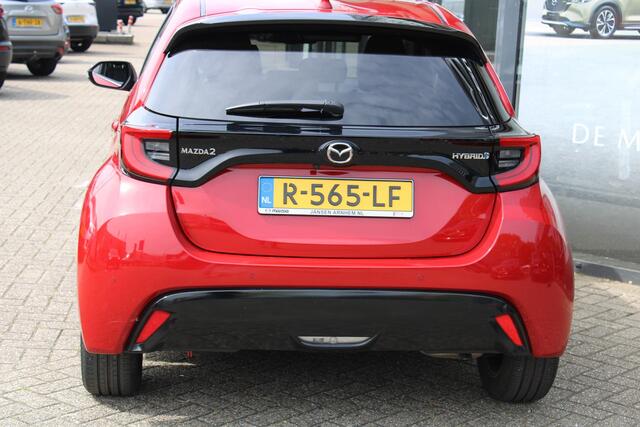 Mazda 2 Hybrid 1.5 Select , Automaat, Apple Carplay, Clima, Adap.Cruise, LMV 16 Inch, Camera, PDC, HUD, Bluetooth, Stuur/Stoelverwarming