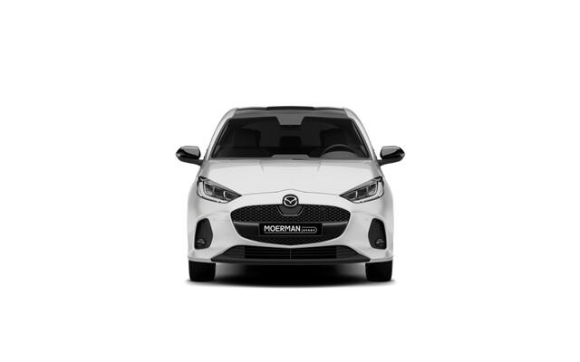 Mazda 2 Hybrid Prime-Line | 15-inch stalen velgen met wielcover, Silver | Achteruitrijcamera | Bandenspanningwaarschuwingssysteem