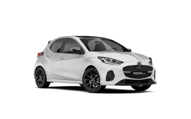 Mazda 2 Hybrid Prime-Line | 15-inch stalen velgen met wielcover, Silver | Achteruitrijcamera | Bandenspanningwaarschuwingssysteem