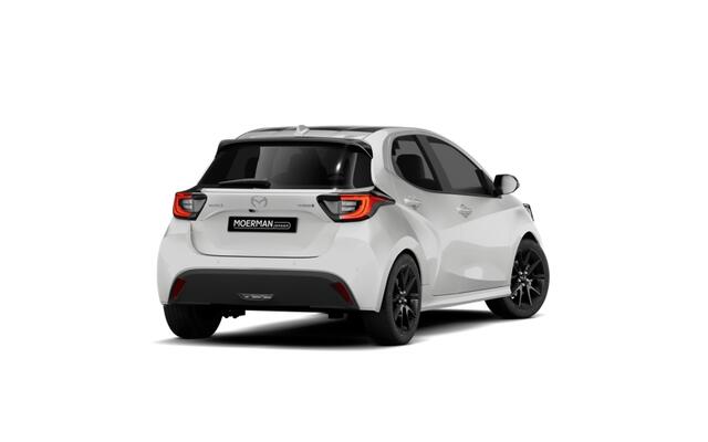 Mazda 2 Hybrid Prime-Line | 15-inch stalen velgen met wielcover, Silver | Achteruitrijcamera | Bandenspanningwaarschuwingssysteem