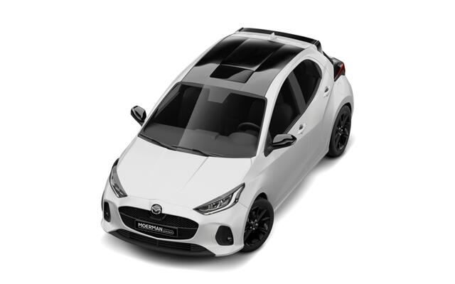 Mazda 2 Hybrid Prime-Line | 15-inch stalen velgen met wielcover, Silver | Achteruitrijcamera | Bandenspanningwaarschuwingssysteem