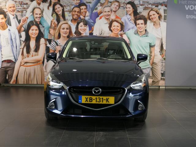Mazda 2 1.5 Skyactiv-G GT-M *Trekhaak!* - Headup display, stoelverwarming, navi, DAB