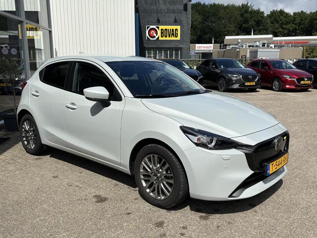 Mazda 2 1.5 e-SkyActiv-G 90 Exclusive-Line 1e Eig., NL-Auto, Dealer Ond., Navigatie, Apple Carplay / Android Auto, A-Rij-Camera, Rondom zicht Camera, Head-Up, Licht metaal, Parkeerhulp