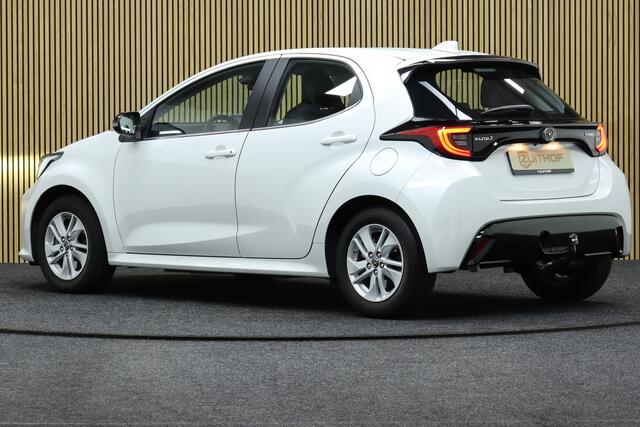 Mazda 2 Hybrid 1.5 Agile | Parkeerhulp | Adaptive-cruise | Trekhaak | Maps Navigatie | Camera | Apple Carplay & Android Auto | Leder | Clima | Keyless | Dodehoekdetectie
