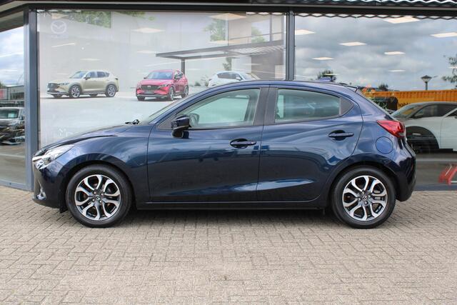 Mazda 2 1.5 Skyactiv-G Dynamic+ Trekhaak, Cruise, Navi, PDC, Airco, Bluetooth, LMV 16 Inch