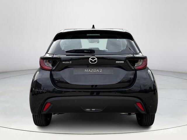 Mazda 2 Hybrid 1.5 Exclusive-line | Stoel/stuurverwarming | Grootlicht hulp | Climate controll | Parkeerhulp voor+achter | Achteruitrijcamera | Keyless start+entry |