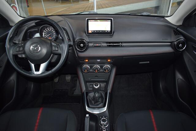Mazda 2 1.5 Skyactiv-G GT-M | Airco | Navigatie | Cruise Control | Bluetooth | Stoelverwarming |