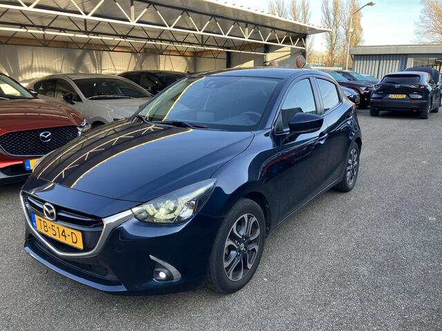 Mazda 2 1.5 Skyactiv-G GT-M , Trekhaak, Navi, Cruise, Clima, Stoelverwarming, LMV 16 Inch, PDC, LKA, BSM,