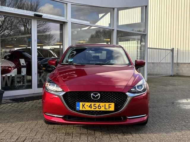 Mazda 2 1.5 Skyactiv-G Luxury NL-Auto, 1e Eig., Dealer Ondh., Automaat, Navigatie, Apple Carplay/ Android Auto, Head-up, Keyless, Stoel verw., Stuurverw., A-rij-Camera, Lichtmetaal