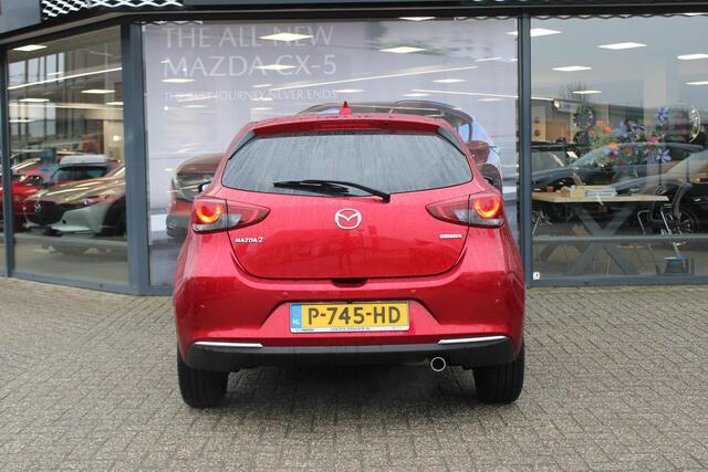 Mazda 2 1.5 Skyactiv-G Luxury , i-Activesense pakket, Navi, Camera, Clima, All Season, Stoel/stuurverwarming, Cruise, Apple Carplay, Android Auto, LMV 16 Inch, HUD, LKA, PDC
