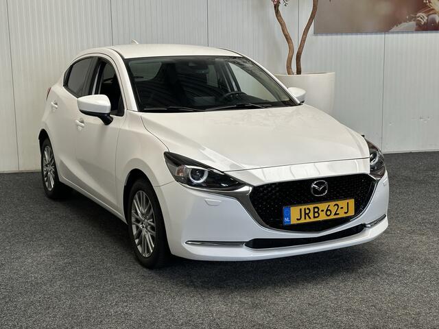 Mazda 2 1.5 SKYACTIVE-G SPORTIVE NAVIGATIE CRUISE CONTROL APPLE CARPLAY/ANDROID STOEL EN STUUR VERWARMING DODEHOEKSENSOREN RIJSTROOKSENSOREN PDC ZEER MOOI !! 3010 DEK