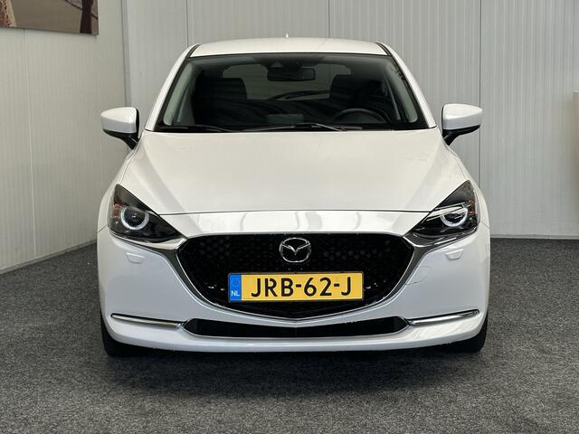Mazda 2 1.5 SKYACTIVE-G SPORTIVE NAVIGATIE CRUISE CONTROL APPLE CARPLAY/ANDROID STOEL EN STUUR VERWARMING DODEHOEKSENSOREN RIJSTROOKSENSOREN PDC ZEER MOOI !! 3010 DEK