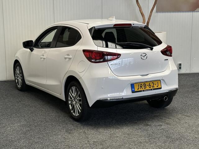 Mazda 2 1.5 SKYACTIVE-G SPORTIVE NAVIGATIE CRUISE CONTROL APPLE CARPLAY/ANDROID STOEL EN STUUR VERWARMING DODEHOEKSENSOREN RIJSTROOKSENSOREN PDC ZEER MOOI !! 3010 DEK
