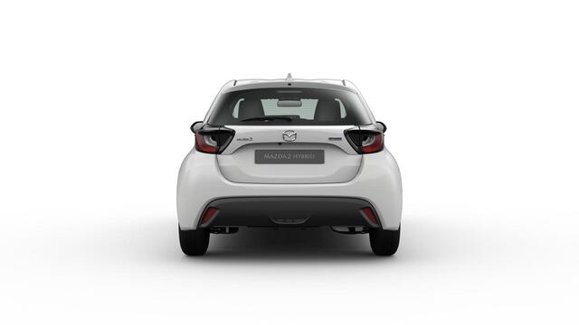 Mazda 2 Hybrid Prime-Line | 15-inch stalen velgen met wielcover, Silver | Achteruitrijcamera | Bandenspanningwaarschuwingssysteem