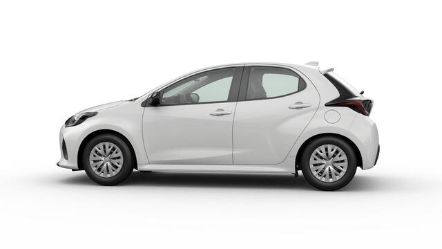 Mazda 2 Hybrid Prime-Line | 15-inch stalen velgen met wielcover, Silver | Achteruitrijcamera | Bandenspanningwaarschuwingssysteem
