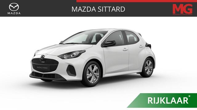 Mazda 2 Hybrid 1.5 Exclusive-line | Camera achter | Sensoren V+A | Apple Carplay -/Android Auto | 16'' LM velgen