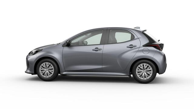 Mazda 2 Hybrid Prime-Line | 15-inch stalen velgen met wielcover, Silver | Achteruitrijcamera | Bandenspanningwaarschuwingssysteem