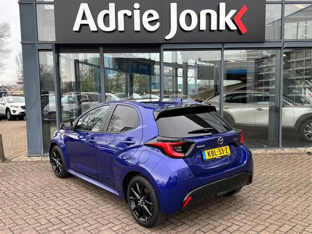 Mazda 2 Hybrid 1.5 Homura Plus AUTOMAAT | PANORAMA DAK | 17"LM VELGEN | ADAPTIVE CRUISE | HEAD-UP DISPLAY | UNIEKE KM STAND 3.905km | 6 JR. Fab. GARANTIE | MEEST LUXE UITVOERING |