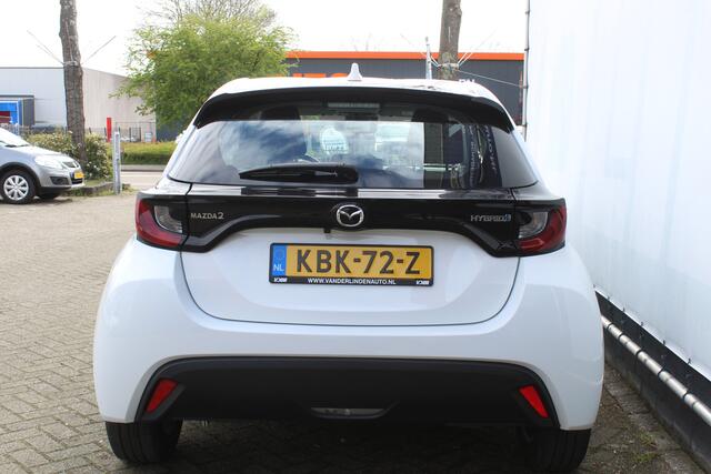 Mazda 2 Hybrid 1.5 Exclusive-line Stuur- en Stoelverwarming l Apple Carplay/ Android auto l Keyless l Automaat l Parkeercamera l Adaptief Cruise control l