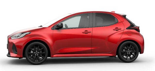 Mazda 2 Hybrid 1.5 Homura NAVI VIA APPLE CARPLAY | CLIMATE CONTROL | CRUISE CONTROL | WINTERPAKKET | 17 INCH LMV ACHERUITRIJCAMERA | PARKEERSENSOREN VOOR + ACHTER