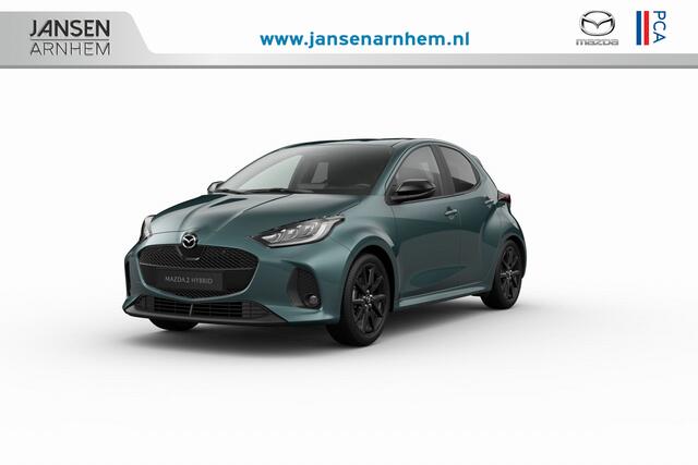 Mazda 2 Hybrid Homura | 6 speakers | 7-inch digitale meterset | Achteruitrijcamera