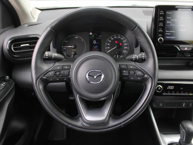 Mazda 2 Hybrid 1.5 Agile | Trekhaak | Stuur-/stoelverwarming | Camera | Cruise adapt. | Clima | Apple Carplay/Android Auto | 15" LM | Dealeronderhouden |