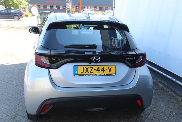 Mazda 2 Hybrid 1.5 Exclusive-line Stuur- en Stoelverwarming l Apple Carplay/ Android auto l Keyless l Automaat l Parkeercamera l Adaptief Cruise control l