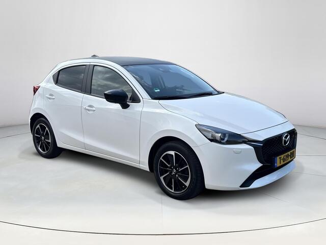 Mazda 2 1.5 e-SkyActiv-G 90 Homura Aka | Achteruitrijcamera | Stoel/stuurverwarming | Apple Carplay/Android Auto | Climate control | Lichtmetalen velgen | Half Leder |