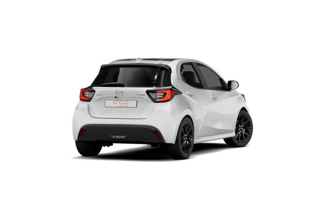 Mazda 2 Hybrid Prime-Line | 15-inch lichtmetalen velgen, Silver | Achteruitrijcamera | Automatisch dimmende binnenspiegel