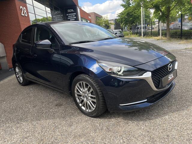 Mazda 2 1.5 Skyactiv-G Signature // LED // DODEHOEK // LEDER-ALCANTARA // CLIMA // STOEL+STUURVERWARMING // NAVI+CARPLAY //