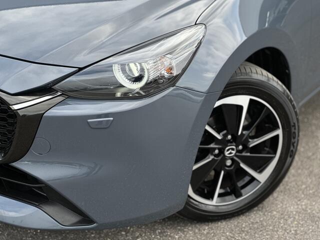 Mazda 2 1.5 e-SkyActiv-G Homura Aka / Unieke uitvoering / Suede/Leer Interieur