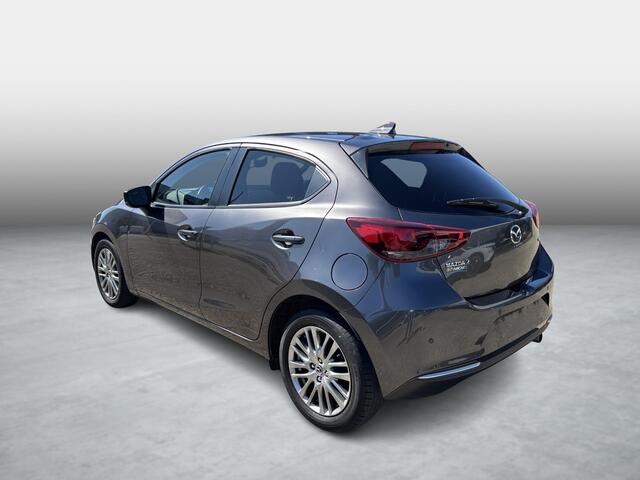 Mazda 2 1.5 Skyactiv-G Signature-Line , Automaat, Leder, Navi, Apple, Clima, PDC, Cruise, LKA, LMV 16 Inch, Sturr/Stoelverwarming