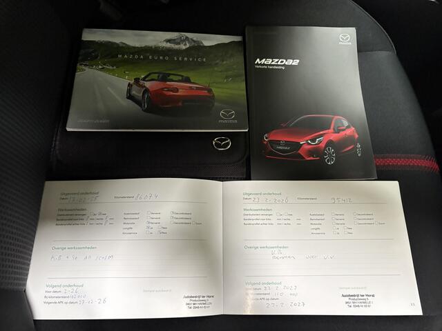 Mazda 2 1.5 Skyactiv-G GT-M, Clima, Cruise, Navi, NL auto, 2e eig, Parkeersensoren 16 inch all season, Blue tooth, Prijs incl. apk, beurt en 3 mnd garantie