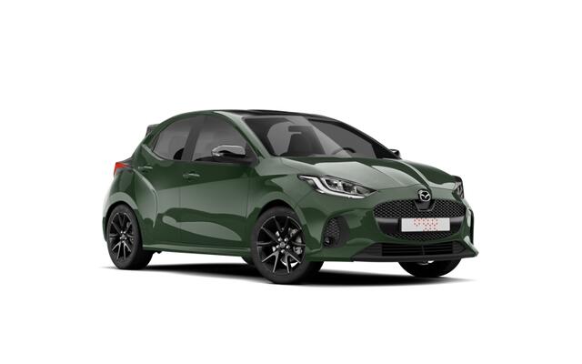 Mazda 2 Hybrid Prime-Line | 15-inch lichtmetalen velgen, Silver | Achteruitrijcamera | Automatisch dimmende binnenspiegel