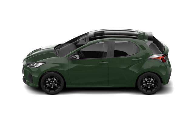 Mazda 2 Hybrid Prime-Line | 15-inch lichtmetalen velgen, Silver | Achteruitrijcamera | Automatisch dimmende binnenspiegel