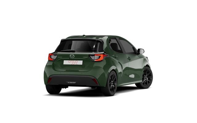 Mazda 2 Hybrid Prime-Line | 15-inch lichtmetalen velgen, Silver | Achteruitrijcamera | Automatisch dimmende binnenspiegel
