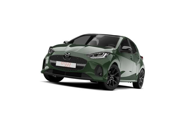 Mazda 2 Hybrid Prime-Line | 15-inch lichtmetalen velgen, Silver | Achteruitrijcamera | Automatisch dimmende binnenspiegel