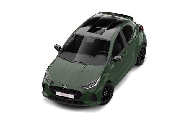 Mazda 2 Hybrid Prime-Line | 15-inch lichtmetalen velgen, Silver | Achteruitrijcamera | Automatisch dimmende binnenspiegel