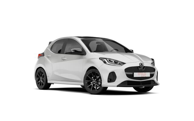 Mazda 2 Hybrid Prime-Line | 15-inch lichtmetalen velgen, Silver | Achteruitrijcamera | Automatisch dimmende binnenspiegel