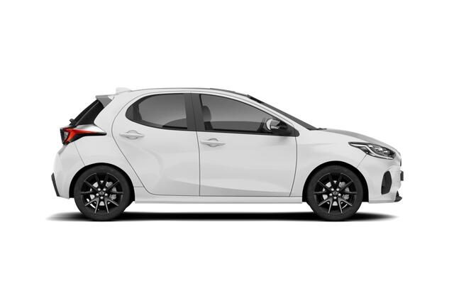 Mazda 2 Hybrid Prime-Line | 15-inch lichtmetalen velgen, Silver | Achteruitrijcamera | Automatisch dimmende binnenspiegel