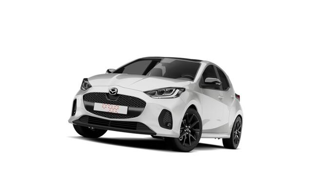 Mazda 2 Hybrid Prime-Line | 15-inch lichtmetalen velgen, Silver | Achteruitrijcamera | Automatisch dimmende binnenspiegel