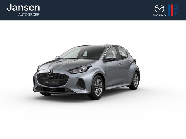 Mazda 2 Hybrid Prime-Line | 15-inch lichtmetalen velgen, Silver | Achteruitrijcamera | Automatisch dimmende binnenspiegel