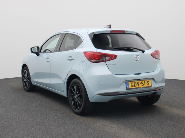 Mazda 2 1.5 e-SkyActiv-G 90 Homura | Camera | Stoel- & Stuurwielverwarming | Blind Spot Warning | 16" LMV | LED-Verlichting | Climate Control | Privacy Glass | Full-Map Navigatie | Cruise Control | Apple Carplay & Android Auto