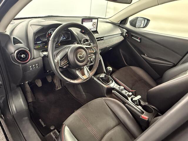 Mazda 2 1.5 e-SkyActiv-G 90 Homura Aka Driver Pack / NL auto / Head-Up / 360 camera / Trekhaak / Leder /