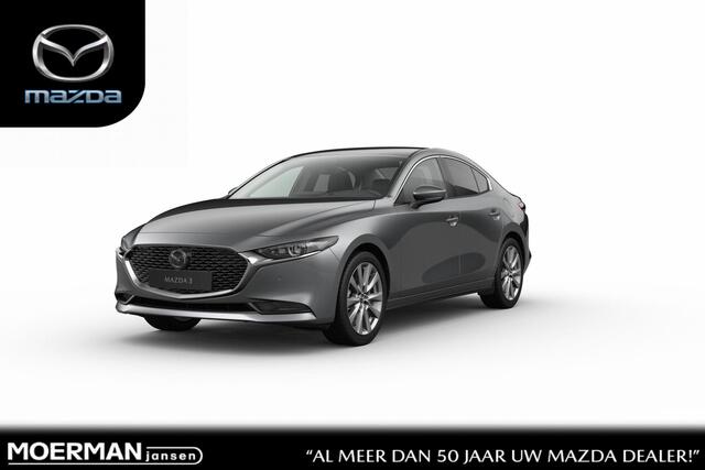 Mazda 3 Sedan e-Skyactiv G 140 6AT Takumi | 360° View Monitor | 7-inch digitale meterset | Achteruitrijcamera