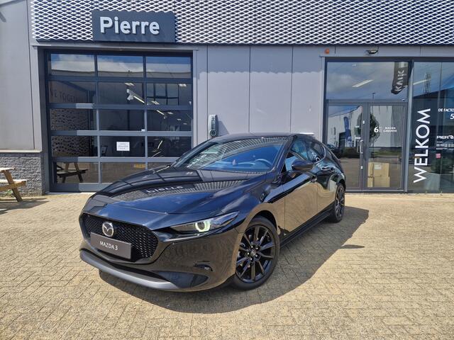 Mazda 3 2.0 e-SkyActiv-X M Hybrid 186 Takumi | Dieprood leder | 18-inch velgen |
